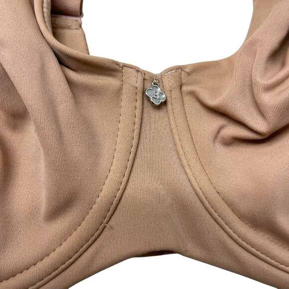 Breezies Womens Everyday Underwire Bra Size 38C Nude No Padding A506562 - Picture 2 of 7